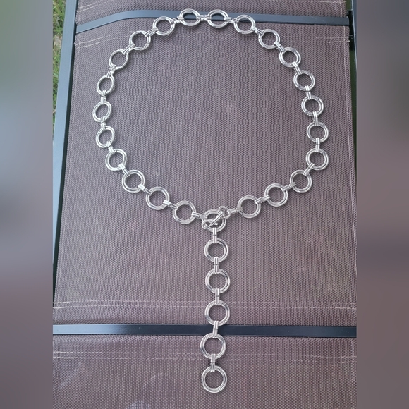 unbranded Accessories - Women"s Silver Waist Chain Hippie Belt.